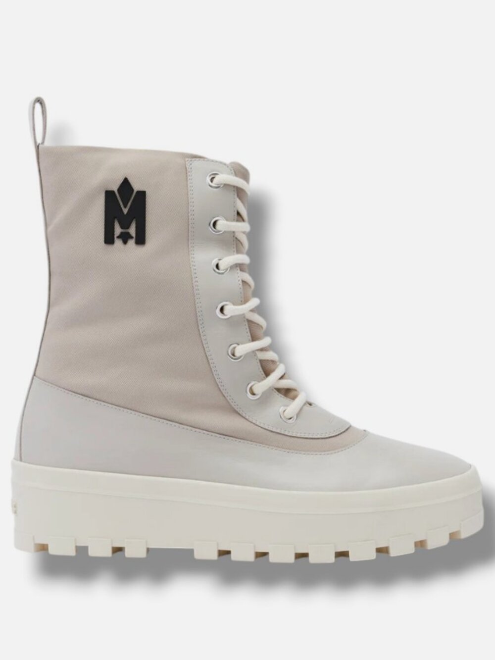 Mackage Mens Beige HERO-MU Unlined Winter Boot Shoe Size 44